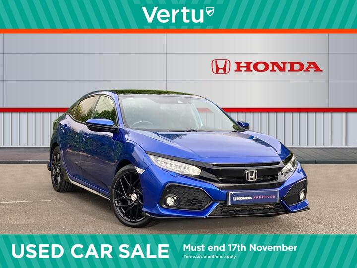 Honda Civic 1.5 VTEC Turbo GPF Sport Plus CVT Euro 6 (s/s) 5dr