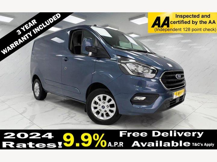 Ford TRANSIT CUSTOM 2.0 280 LIMITED P/V ECOBLUE 129 BHP 1 OWNER! AIR CONDITIONING!
