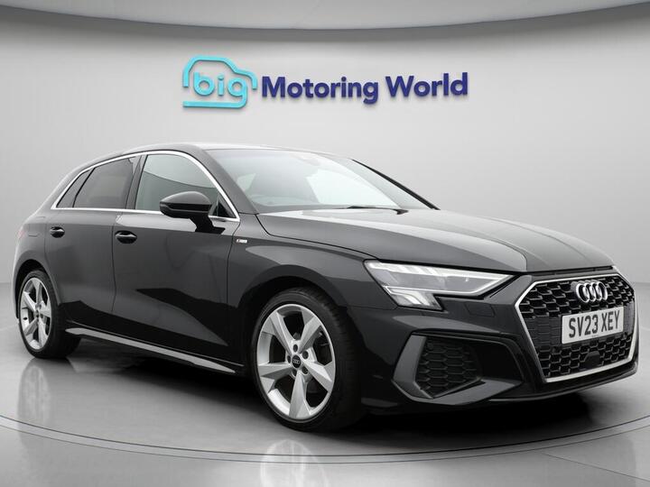 Audi A3 1.0 TFSI 30 S Line Sportback Euro 6 (s/s) 5dr