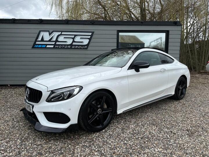 Mercedes-Benz C-CLASS 2.1 C220d AMG Line (Premium) G-Tronic+ Euro 6 (s/s) 2dr Mercedes-Benz C-CLASS 2.1 C220d AMG Line (Premium) G-Tronic+ Euro 6 (s/s) 2dr