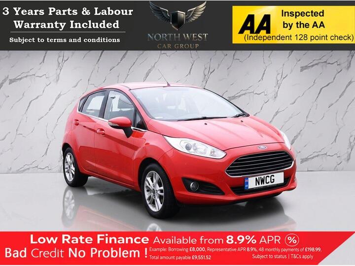 Ford FIESTA 1.0T EcoBoost Zetec Euro 5 (s/s) 5dr