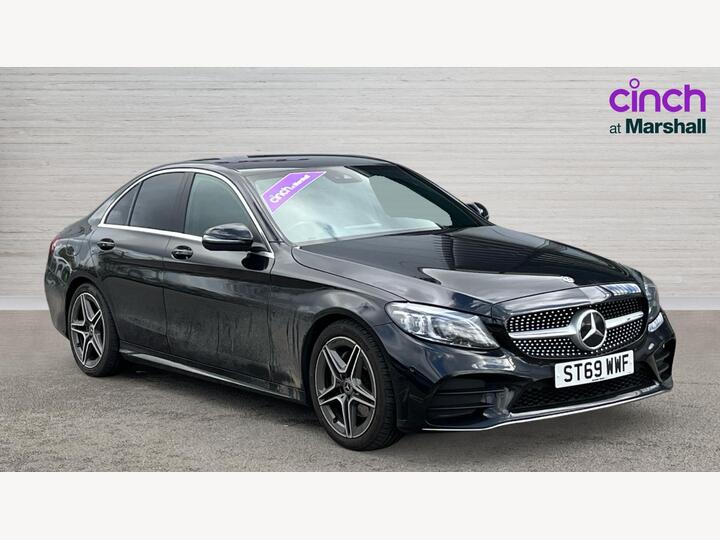 Mercedes-Benz C Class 2.0 C220d AMG Line (Premium) G-Tronic+ Euro 6 (s/s) 4dr