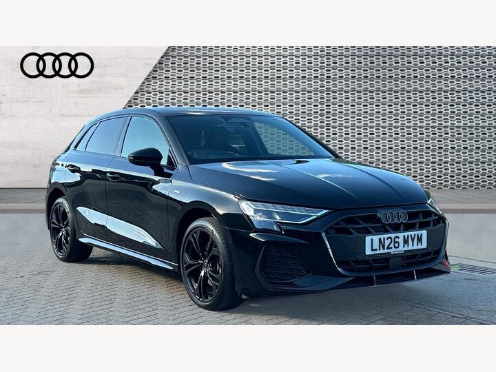 Audi A3 1.5 TFSIe Black Edition Sportback S Tronic Euro 6 (s/s) 5dr 17.9kWh