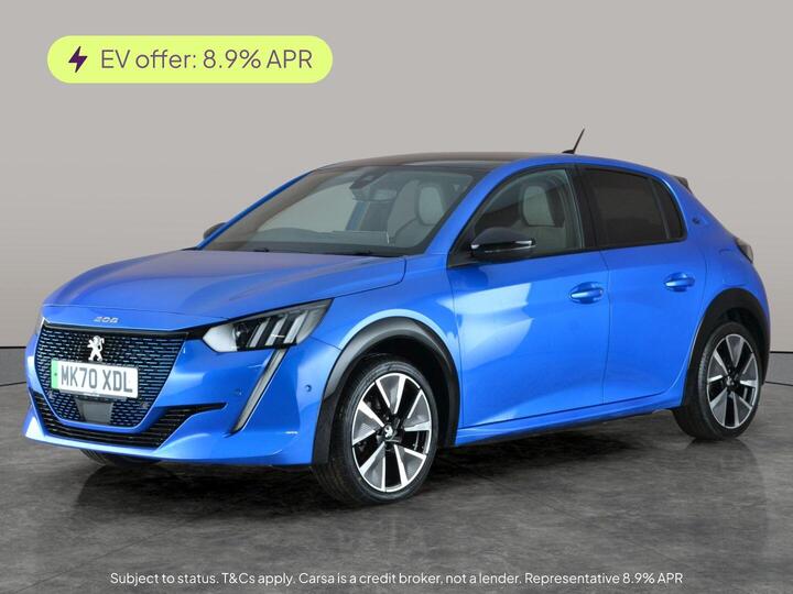 Peugeot E-208 50kWh GT Auto 5dr