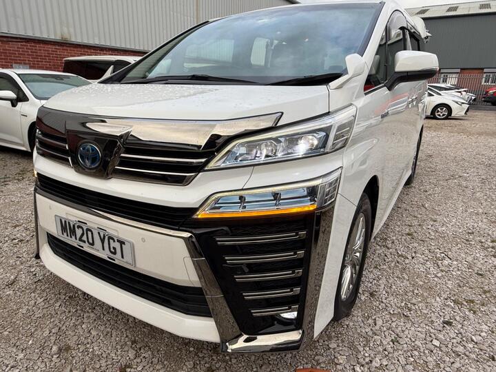Toyota Vellfire Hybrid 7seat With Black Interior