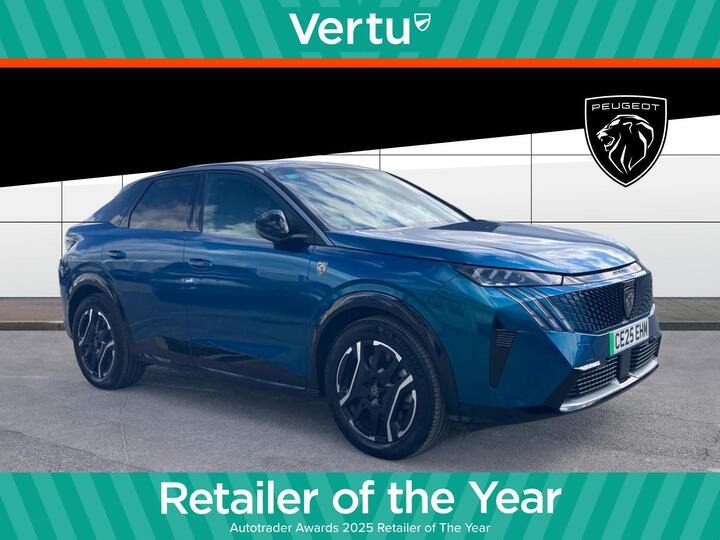 Peugeot E-3008 73kWh GT Auto 5dr (11kW Charger)