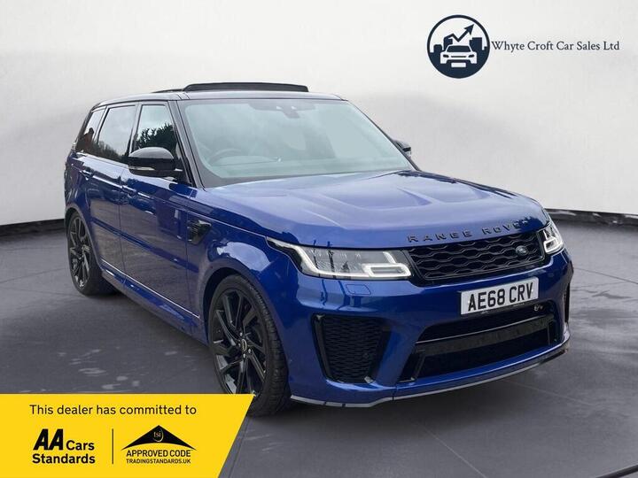 Land Rover Range Rover Sport 5.0 P575 V8 SVR Auto 4WD Euro 6 (s/s) 5dr