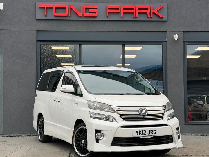 Toyota Vellfire Petrol Hybrid ZR G Edition Auto 5dr