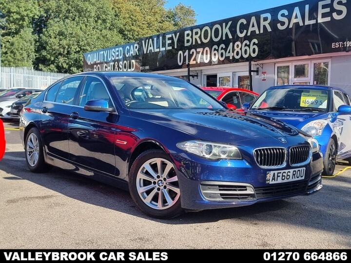 BMW 5 SERIES 2.0 520d SE Auto Euro 6 (s/s) 4dr