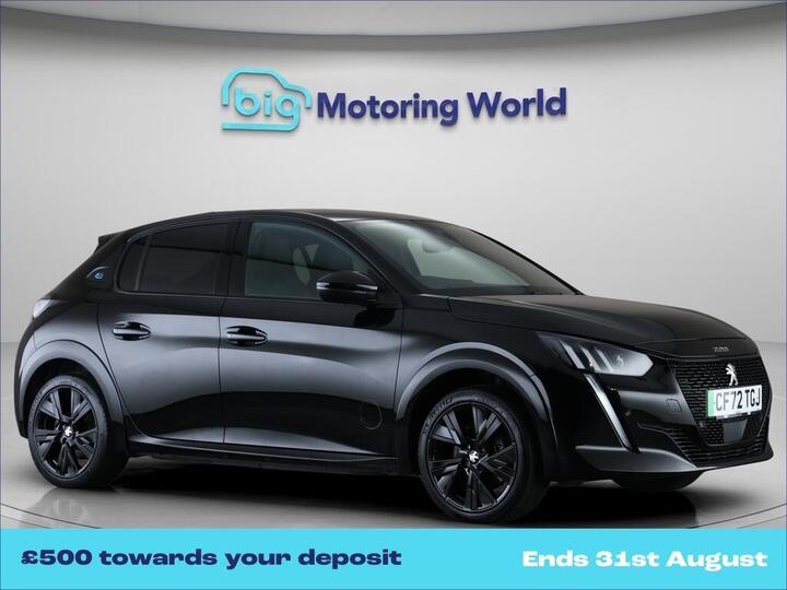 Peugeot E-208 50kWh GT Auto 5dr (7.4kW Charger)