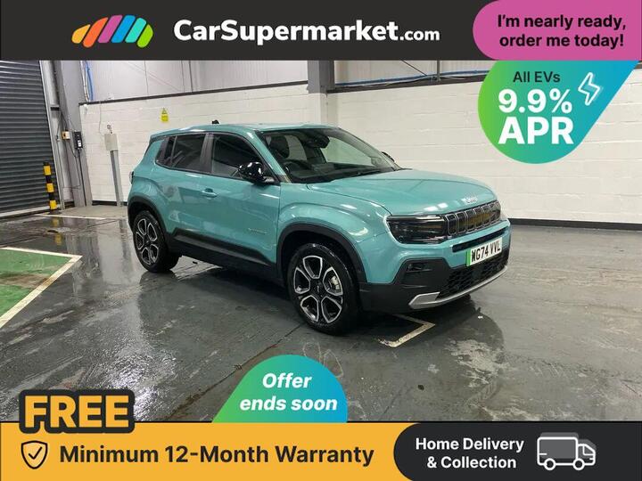 Jeep Avenger 54kWh E-Summit Auto 5dr