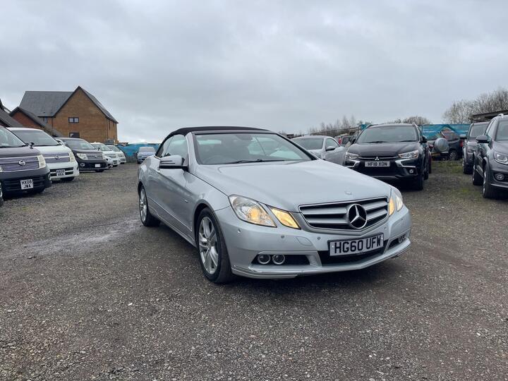 Mercedes-Benz E Class 3.0 E350 CDI V6 BlueEfficiency SE Cabriolet G-Tronic Euro 5 2dr Mercedes-Benz E Class 3.0 E350 CDI V6 BlueEfficiency SE Cabriolet G-Tronic Euro 5 2dr