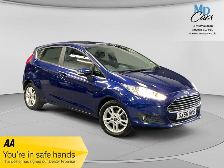 Ford FIESTA 1.0T EcoBoost Zetec Euro 6 (s/s) 5dr