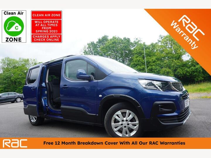 Peugeot RIFTER HORIZON RS AUTOMATIC 5 SEATER WAV WHEELCHAIR CONVERSION XL LONG VERY RARE XL LONG 5 SEATER AUTO !!!