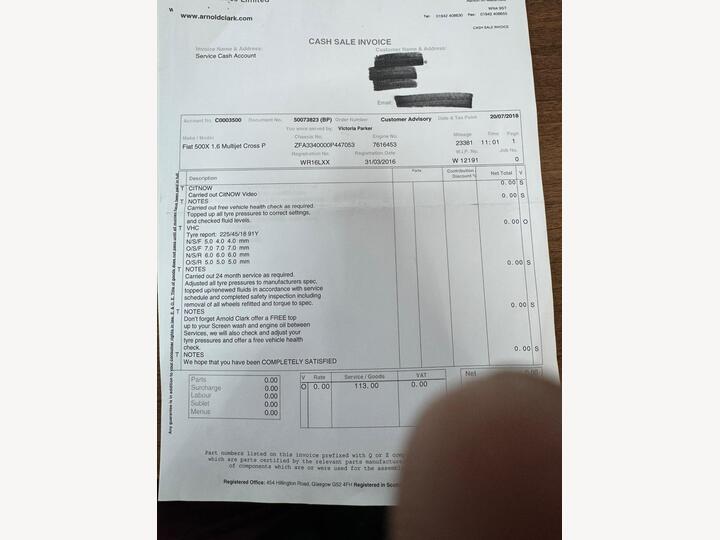 Fiat 500X 1.6 MultiJetII Cross Plus Euro 6 (s/s) 5dr