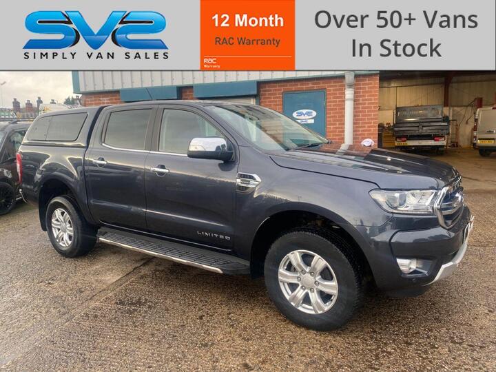 Ford RANGER 2.0 EcoBlue Limited Auto 4WD Euro 6 (s/s) 4dr