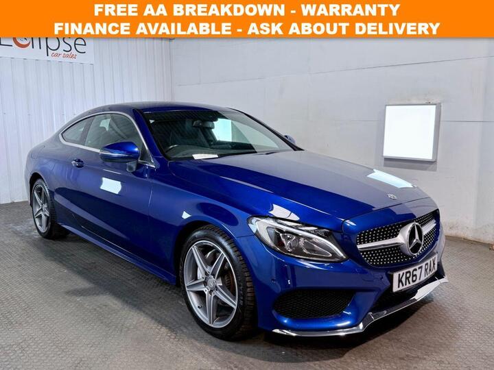 Mercedes-Benz C CLASS 2.0 C200 AMG Line G-Tronic+ Euro 6 (s/s) 2dr