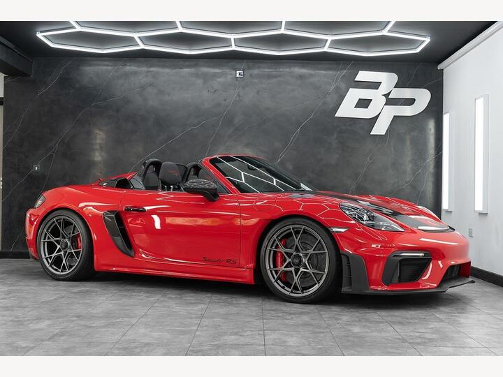 Porsche 718 Spyder 4.0 RS Spyder PDK Euro 6 (s/s) 2dr Porsche 718 Spyder 4.0 RS Spyder PDK Euro 6 (s/s) 2dr