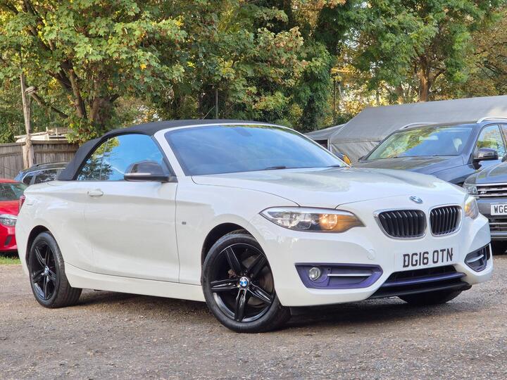 BMW 2 Series 2.0 218d Sport Euro 6 (s/s) 2dr