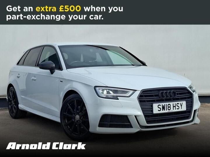 Audi A3 1.5 TFSI CoD Black Edition Sportback S Tronic Euro 6 (s/s) 5dr