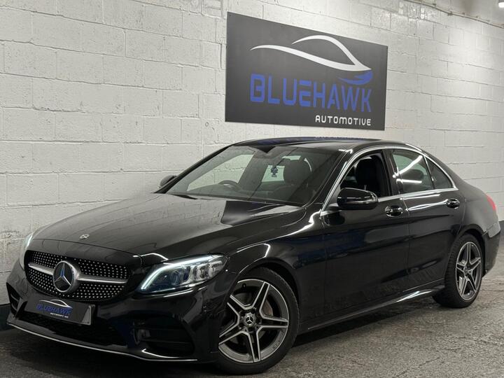 Mercedes-Benz C Class 1.5 C200 MHEV EQ Boost AMG Line (Premium) G-Tronic+ Euro 6 (s/s) 4dr