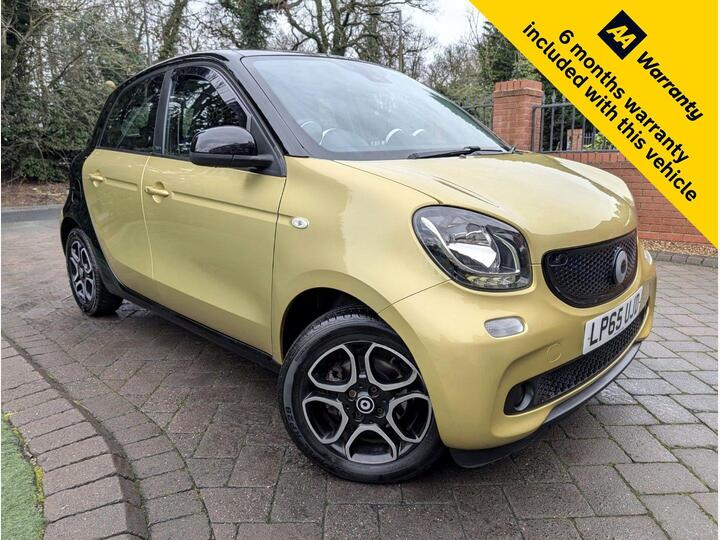 Smart Forfour 1.0 Prime (Premium) Euro 6 (s/s) 5dr