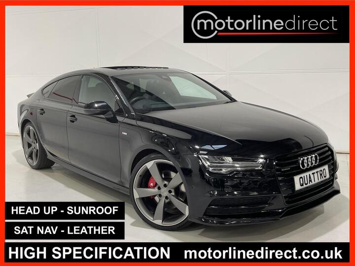 Audi A7 3.0 TDI V6 Black Edition Sportback S Tronic Quattro Euro 6 (s/s) 5dr