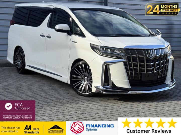 Toyota Alphard 2018- 2.5L Petrol Hybrid|4WD|Facelift Toyota Alphard 2018- 2.5L Petrol Hybrid|4WD|Facelift