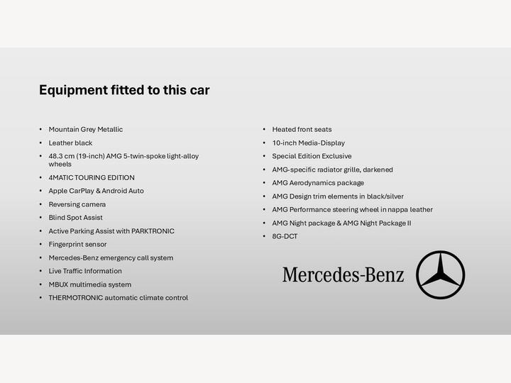 Mercedes-Benz A Class 2.0 A35h MHEV AMG Touring Edition 7G-DCT 4MATIC Euro 6 (s/s) 5dr