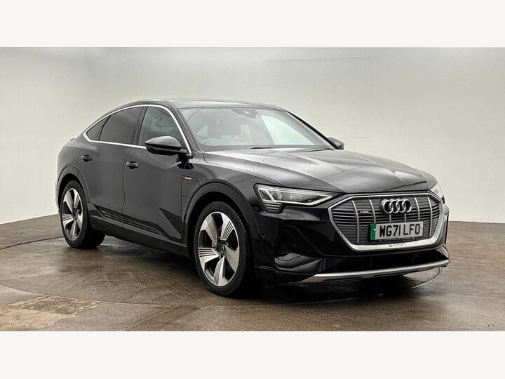 Audi E-TRON 50 S Line Sportback Auto Quattro 5dr 71.2kWh (11kW Charger)