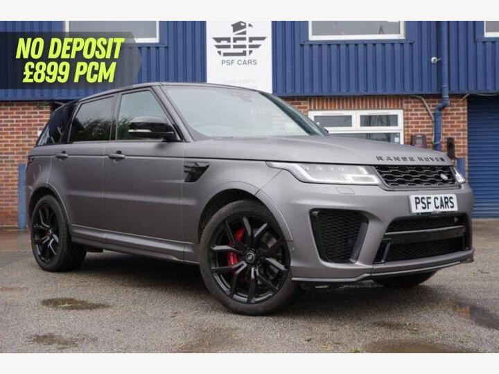 Land Rover RANGE ROVER SPORT 5.0 P575 V8 SVR Auto 4WD Euro 6 (s/s) 5dr