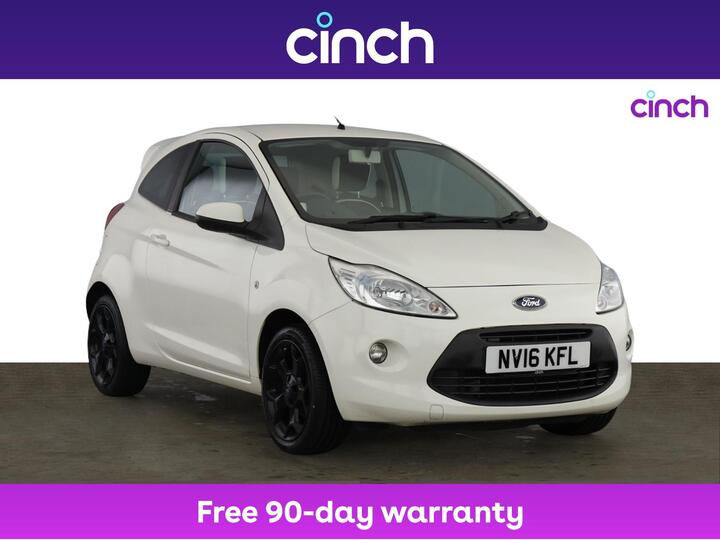 Ford Ka 1.2 Zetec White Edition Euro 6 (s/s) 3dr