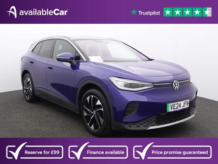 Volkswagen ID.4 Pro 77kWh Match Auto 5dr Volkswagen ID.4 Pro 77kWh Match Auto 5dr