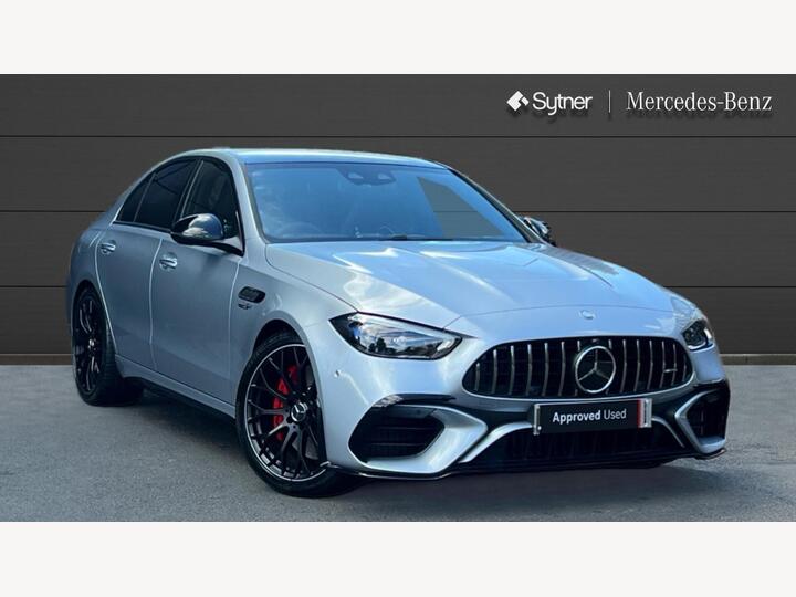 Mercedes-Benz C Class 2.0 C63 6.1kWh AMG S E Performance Night Edition (Premium Plus) SpdS MCT 4MATIC+ Euro 6 (s/s) 4dr