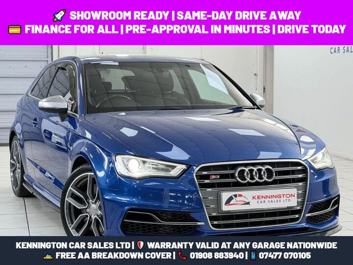 Audi S3 2.0 TFSI S Tronic Quattro Euro 6 (s/s) 3dr (Nav)