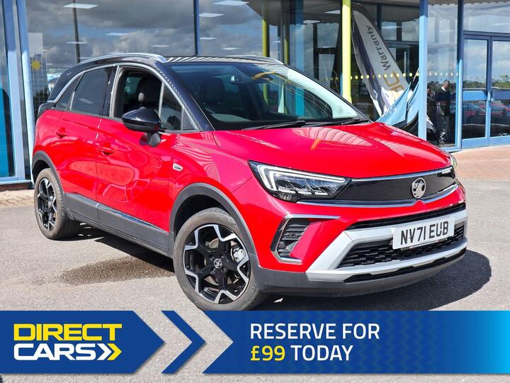 Vauxhall Crossland 1.2 Turbo Ultimate Nav Auto Euro 6 (s/s) 5dr Vauxhall Crossland 1.2 Turbo Ultimate Nav Auto Euro 6 (s/s) 5dr