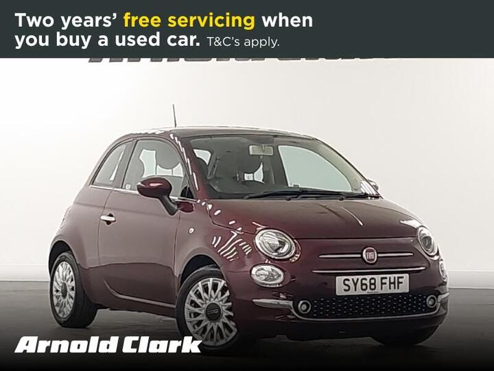 Fiat 500 1.2 Lounge Euro 6 (s/s) 3dr