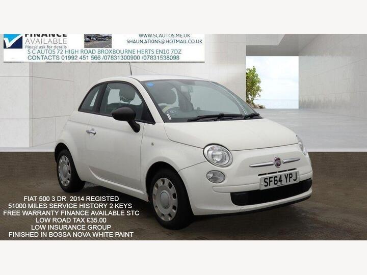 Fiat 500 1.2 Pop Euro 6 (s/s) 3dr