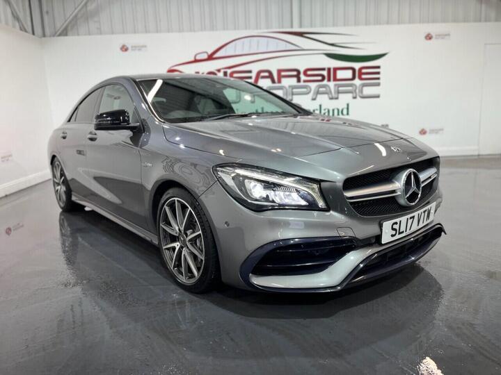 Mercedes-Benz CLA 2.0 CLA45 AMG Coupe SpdS DCT 4MATIC Euro 6 (s/s) 4dr Mercedes-Benz CLA 2.0 CLA45 AMG Coupe SpdS DCT 4MATIC Euro 6 (s/s) 4dr