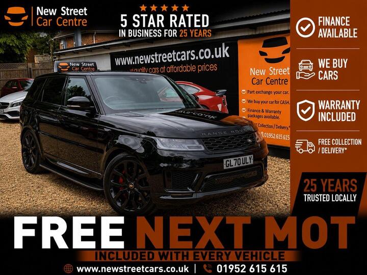 Land Rover Range Rover Sport 3.0 D300 MHEV HSE Dynamic Black Auto 4WD Euro 6 (s/s) 5dr