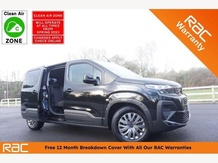 Peugeot E-Rifter 52kWh Allure Long MPV Auto 5dr (7.4kW Charger)