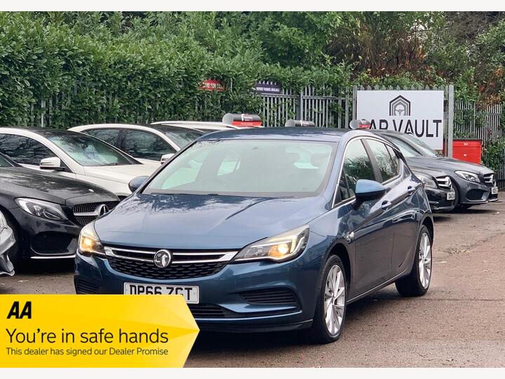 Vauxhall Astra 1.4i Turbo Tech Line Auto Euro 6 (s/s) 5dr