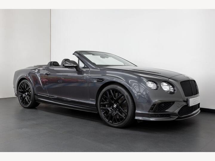 Bentley Continental 6.0 W12 GTC Supersports Auto 4WD Euro 6 2dr Bentley Continental 6.0 W12 GTC Supersports Auto 4WD Euro 6 2dr