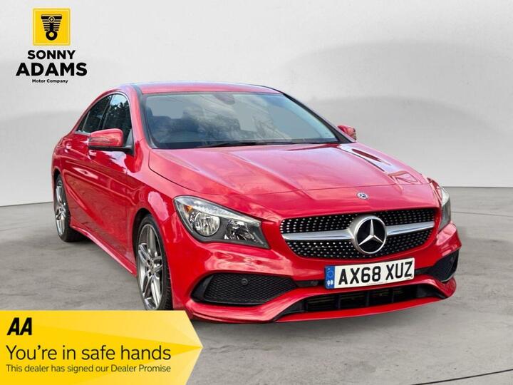 Mercedes-Benz CLA 1.6 CLA180 AMG Line Edition Coupe 7G-DCT Euro 6 (s/s) 4dr