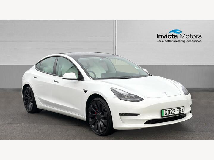 Tesla Model 3 (Dual Motor) Performance Auto 4WDE 4dr (Performance Upgrade)