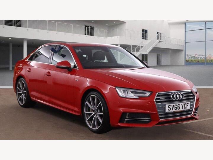 Audi A4 2.0 TFSI S Line S Tronic Quattro Euro 6 (s/s) 4dr