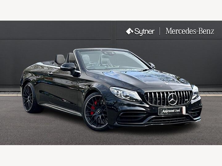 Mercedes-Benz C Class 4.0 C63 V8 BiTurbo AMG S Night Edition (Premium Plus) Cabriolet SpdS MCT Euro 6 (s/s) 2dr