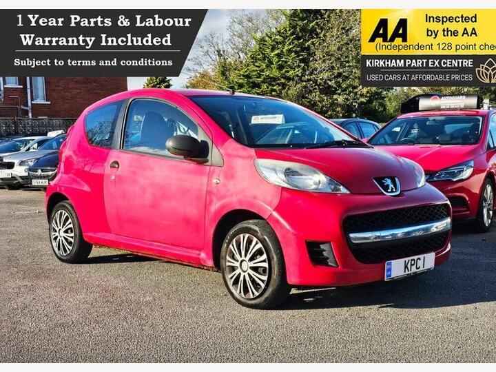 Peugeot 107 1.0 12V Urban Lite Euro 4 3dr
