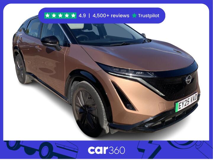 Nissan ARIYA 63kWh Engage Auto 5dr 7.4kW Charger