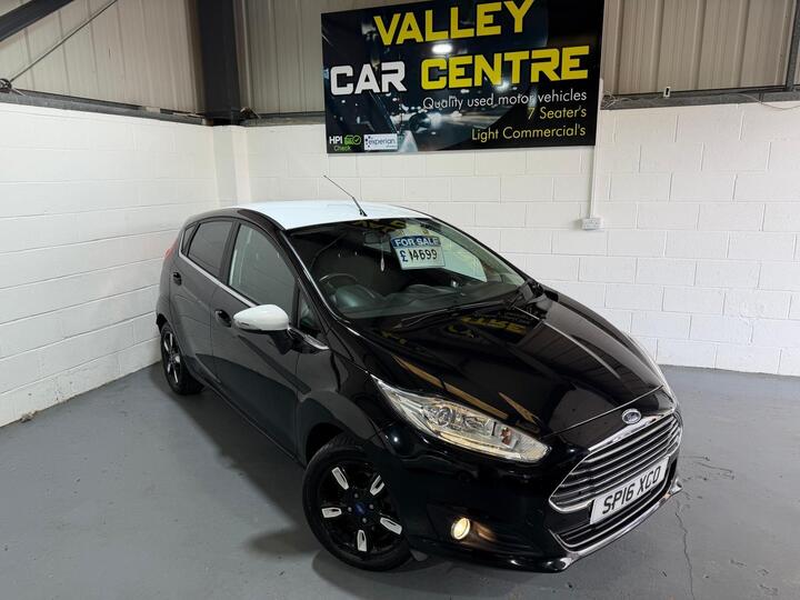 Ford Fiesta 1.0T EcoBoost Zetec Black Edition Euro 6 (s/s) 5dr